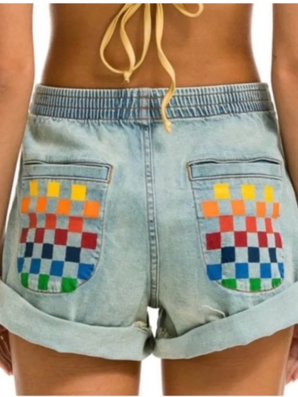 Aviator Nation | Hi-Rise Safari | Jean Shorts | Medium